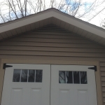 Custom Triangle vent to match roof pitch